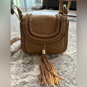 Brown Western Style Crossbody